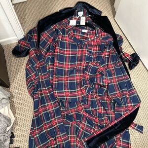 Petit Plume pjs and matching robe